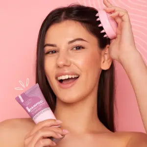 COSMI set shampoo e spazzola ginseng e cheratina