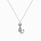 Collana con gatto