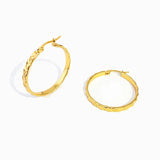 Boucles d'oreilles Golden Loop