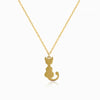 Collana con gatto
