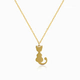 Collana con gatto