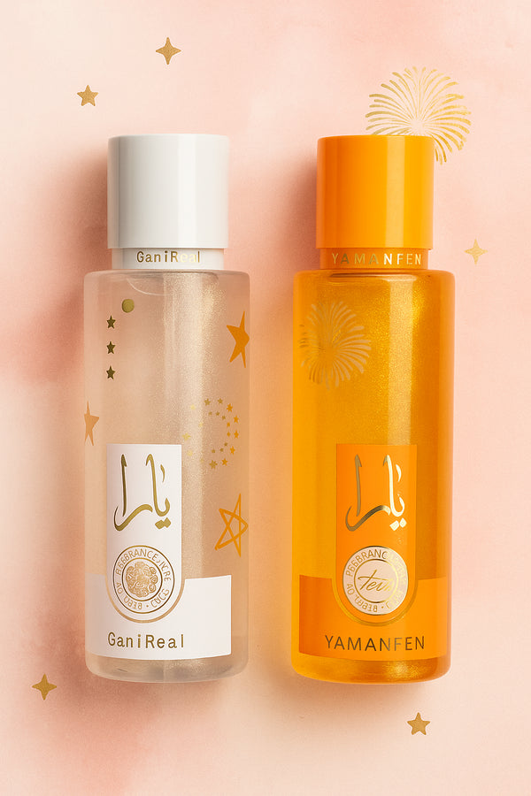 Acqua profumata araba glitterata Yamanfen